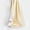 Flame Retardant Linen Coated Blackout Fabric 100% Polyester