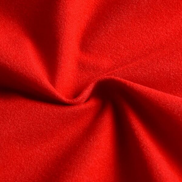 Inherent Flame Retardant Warp Knitted Velvet Poly Flame Resistant Soft Velour Fabric
