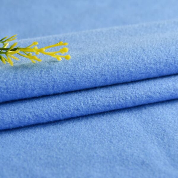 Inherent Fire Retardant Double Sided Fleece Blanket Fabric