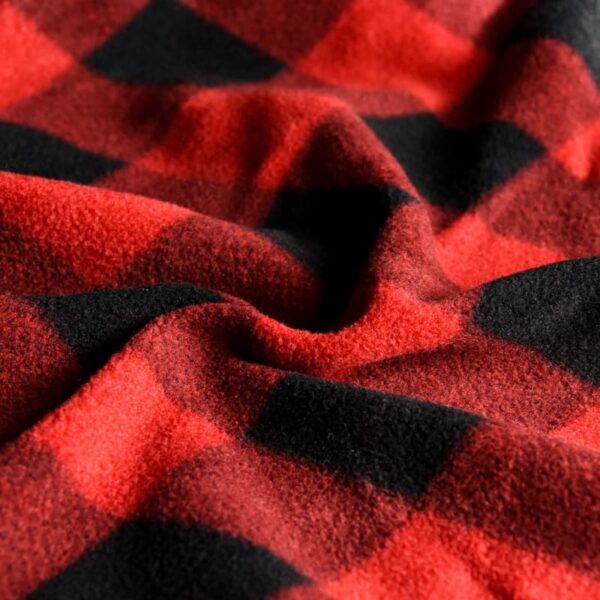 Inherent Flame Resistant Polar Fleece Printed Fabric for Blanket