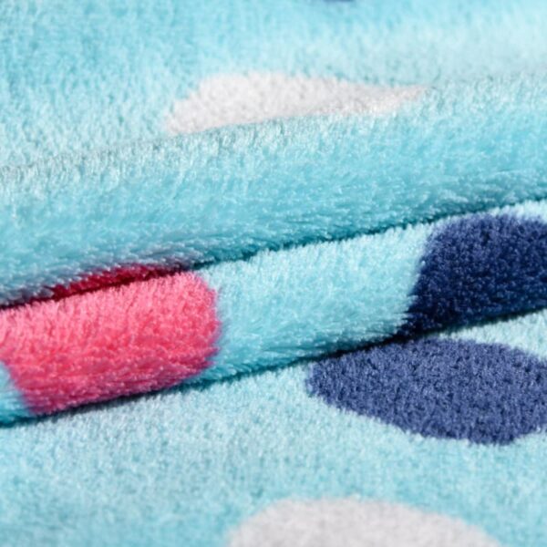 Inherent Flame Retardant Coral Fleece Printing Fabric Polyester Fire Resistant for Garment
