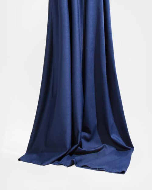 Inherent Flame Retardant Premiere Fabric for Upholstery in Navy, 320cm Width
