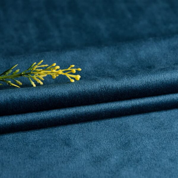 Flame Resistant Dutch Velvet Fabric for Garments, DarkSlateGray