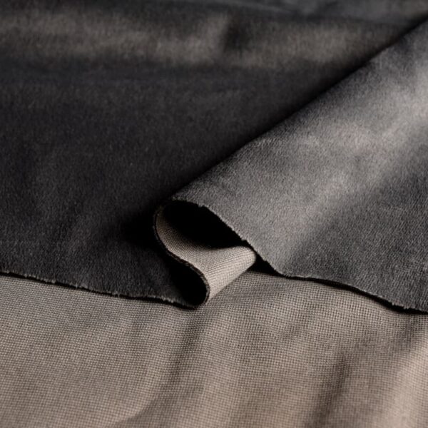 Flame Resistant Dutch Velvet Fabric for Home Decor, DimGray