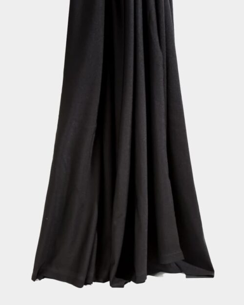 Inherent Flame Retardant Warp Spandex Fabric in Black, Polyester, 320cm Width