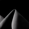 Inherent Flame Retardant Warp Spandex Fabric in Black, Polyester, 320cm Width