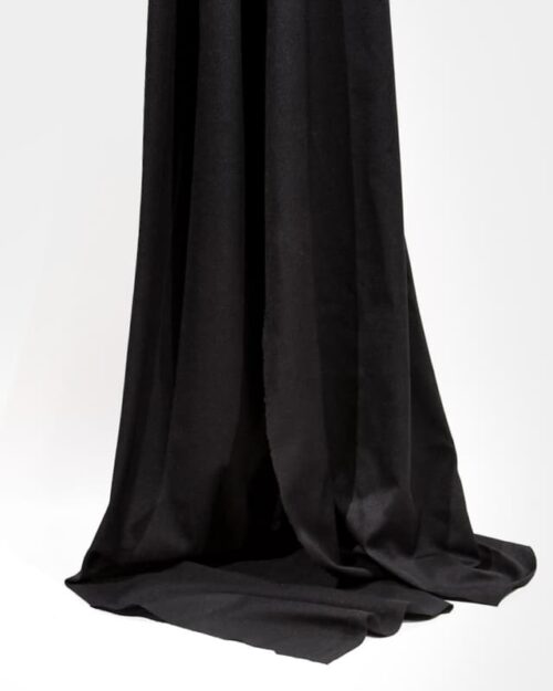 Inherent Flame Retardant Premiere Fabric for Exhibition Decor in Black, 320cm Width
