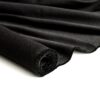 Flame Resistant Brushed Fabric for Home Textile in Black, Polyester, 150cm Width