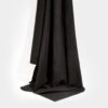 Flame Resistant Brushed Fabric for Home Textile in Black, Polyester, 150cm Width