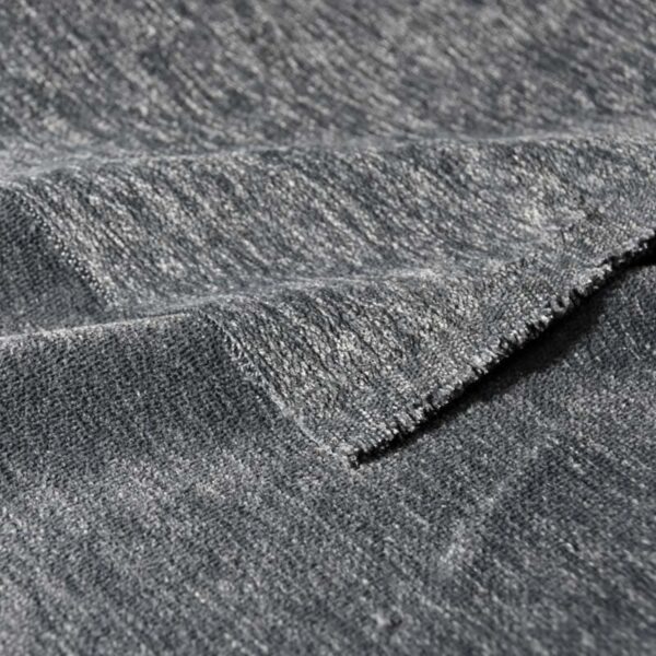 Fire Retardant DimGray Chenille Fabric for Upholstery, Polyester