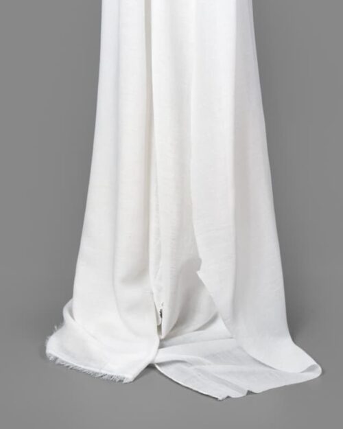 Flame Retardant Voile Fabric in WhiteSmoke, Polyester, 300cm Width, for Resorts