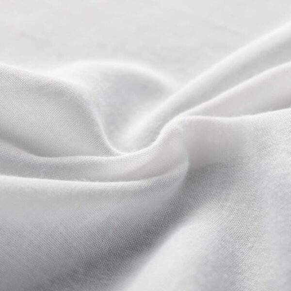 Flame Retardant Voile Fabric in WhiteSmoke, Polyester, 300cm Width, for Resorts