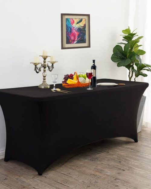Spandex Stretch Tension Rectangle Flame Retardant Table Covers