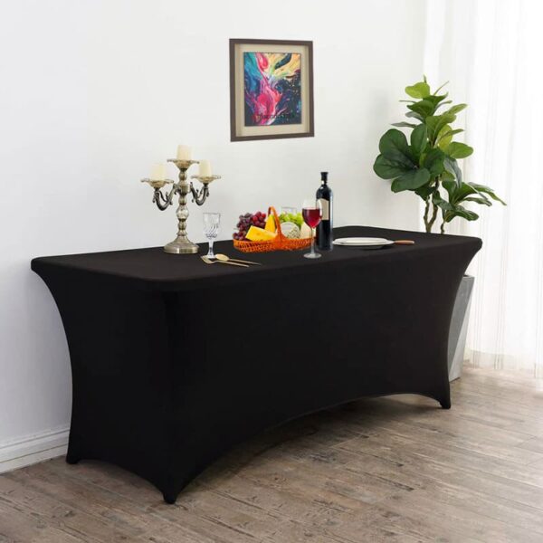 Spandex Stretch Tension Rectangle Flame Retardant Table Covers