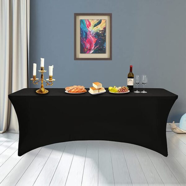 Spandex Stretch Tension Rectangle Flame Retardant Table Covers
