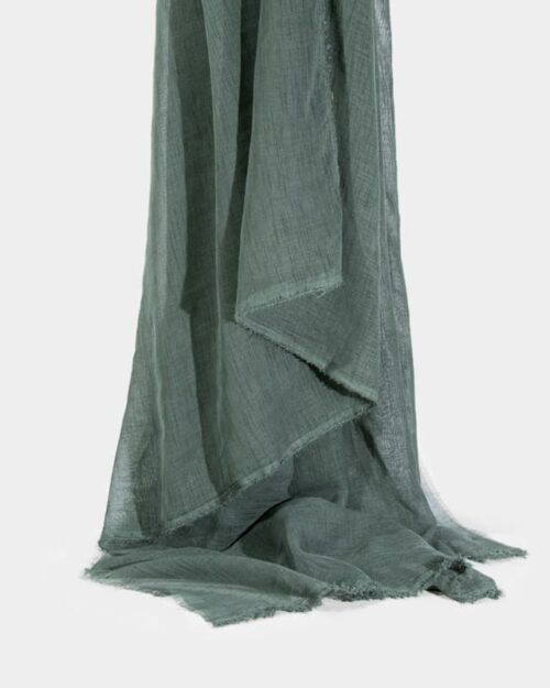 Flame Retardant Slubbed Voile Fabric Polyester, 300cm Width