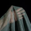 Flame Retardant Slubbed Voile Fabric Polyester, 300cm Width