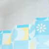 Flame Resistant Medical Curtains Polyester Printed Mesh Fabric