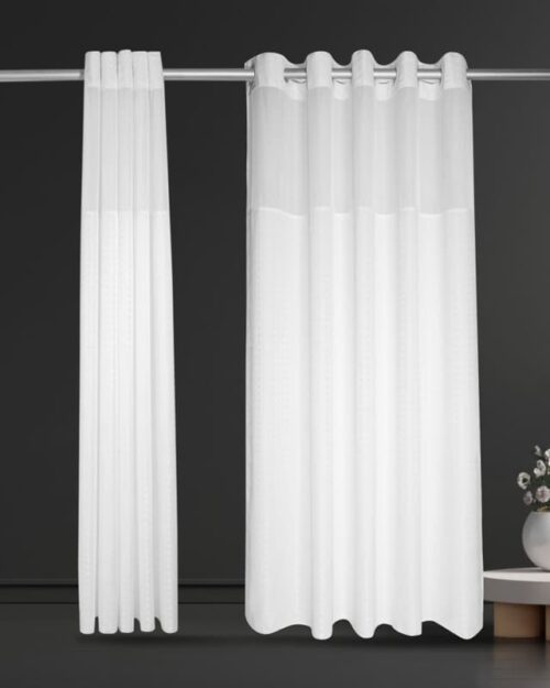 Inherent Flame Retardant Shower Curtain Polyester Fabric