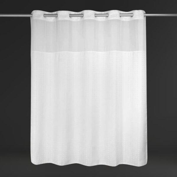 Inherent Flame Retardant Shower Curtain Polyester Fabric