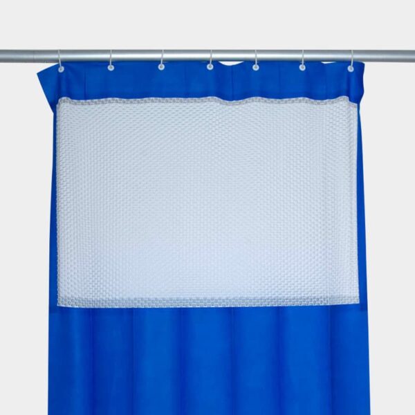 Inherent Fire Retardant Polyester Non-woven Fabric Mesh Curtain