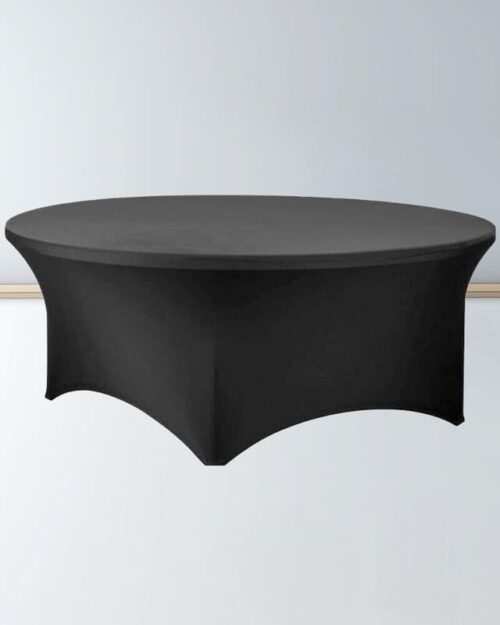 Begoodtex Round flame retardant elastic spandex table cloth