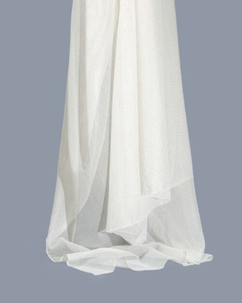 Permanent Flame Retardant Mesh Fabric in White for Upholstery
