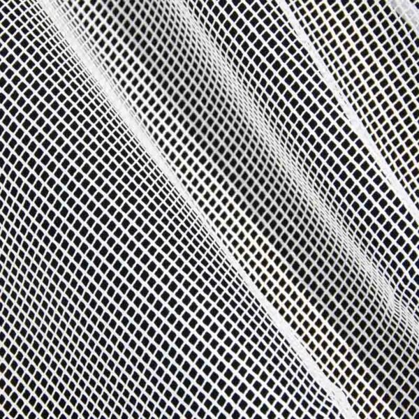Inherent Flame Resistant Mesh Fabric in White for Upholstery – 100% Polyester