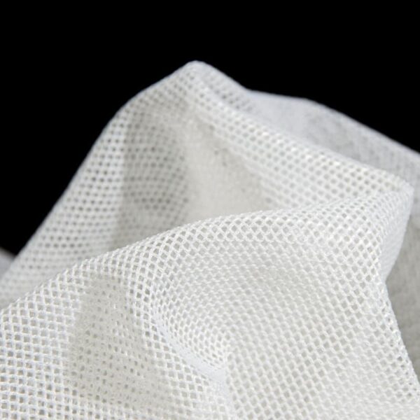 Permanent Flame Retardant Mesh Fabric in White for Upholstery