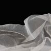 Inherent Flame Retardant Mesh Fabric in White for Home Textiles – 100% Polyester
