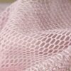 Permanent Flame Retardant Mesh Fabric in LightPink for Home Textiles – 100% Polyester