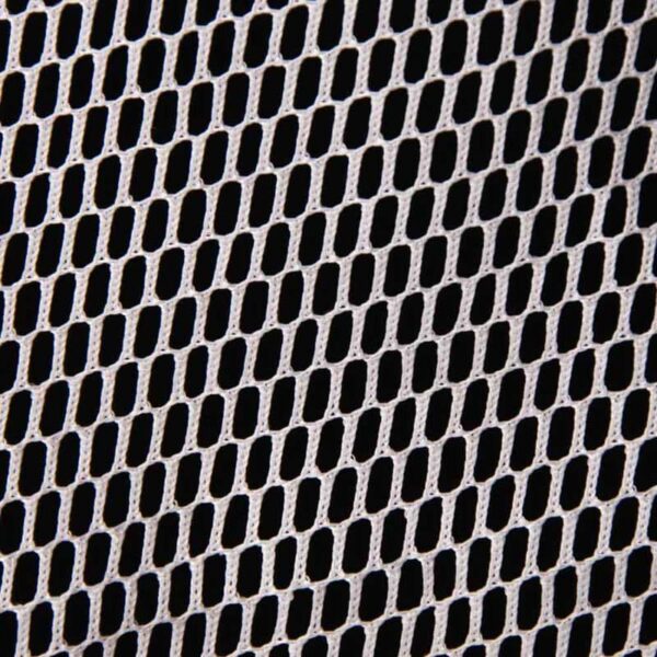 Permanent Flame Retardant Mesh Fabric in LightPink for Home Textiles – 100% Polyester