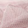 Permanent Flame Retardant Mesh Fabric in LightPink for Home Textiles – 100% Polyester