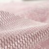 Permanent Flame Retardant Mesh Fabric in LightPink for Home Textiles – 100% Polyester