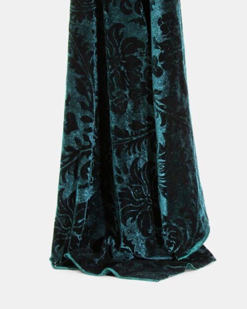 Inherent Flame Retardant Embossed Velvet Fabric, 150cm Width 100% Polyester for Home Decor Fabric