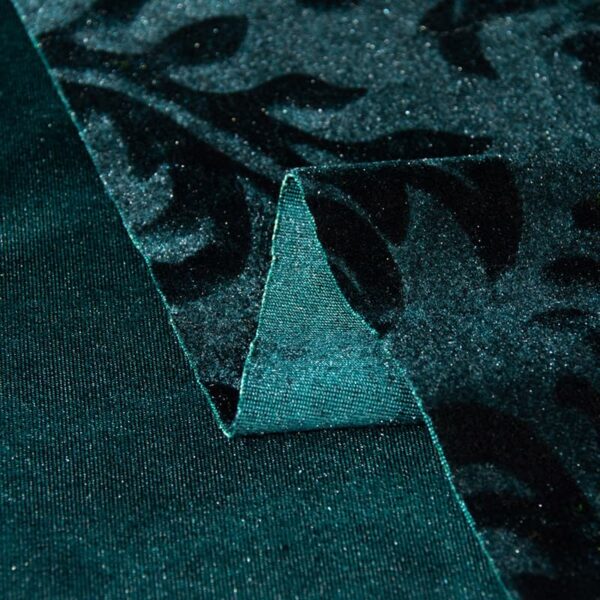 Inherent Flame Retardant Embossed Velvet Fabric, 150cm Width 100% Polyester for Home Decor Fabric