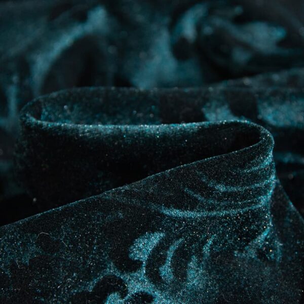 Inherent Flame Retardant Embossed Velvet Fabric, 150cm Width 100% Polyester for Home Decor Fabric