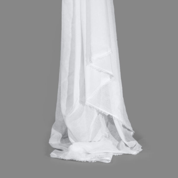 Flame Retardant Polyester Voile Fabric for Curtains, 300cm Width
