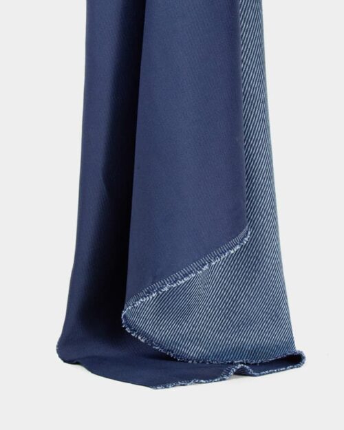 Permanent Fireproof Jacquard Fabric in SteelBlue for Industry, 150cm Width, 100% Polyester