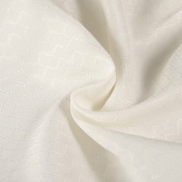 Permanent Fire Resistant Jacquard Fabric for Medical Curtain, Hotels, 100% Polyester