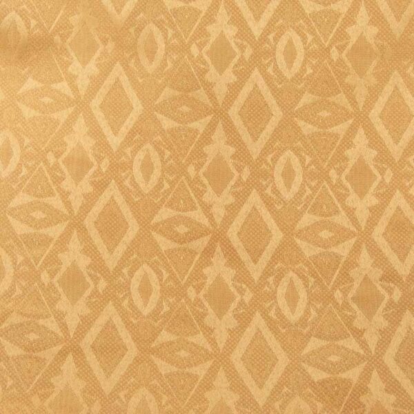 Inherent Flame Retardant Jacquard Fabric in Orange for Industry, 150cm Width, 100% Polyester
