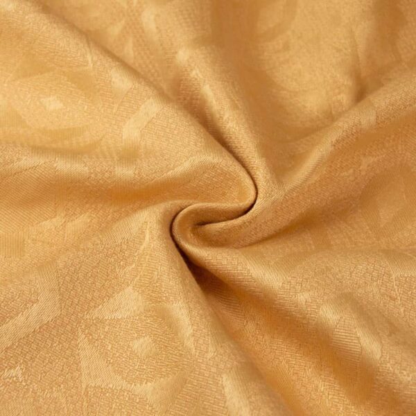 Inherent Flame Retardant Jacquard Fabric in Orange for Industry, 150cm Width, 100% Polyester