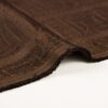 Inherent Flame Resistant Jacquard Fabric in SaddleBrown for Industry, 150cm Width, 100% Polyester