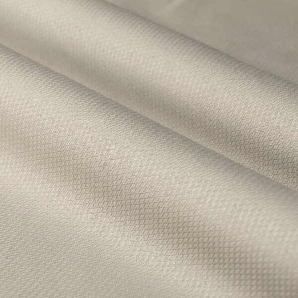 Permanent Fire Resistant Small Jacquard Fabric in Tan for Industry, 150cm Width, 100% Polyester