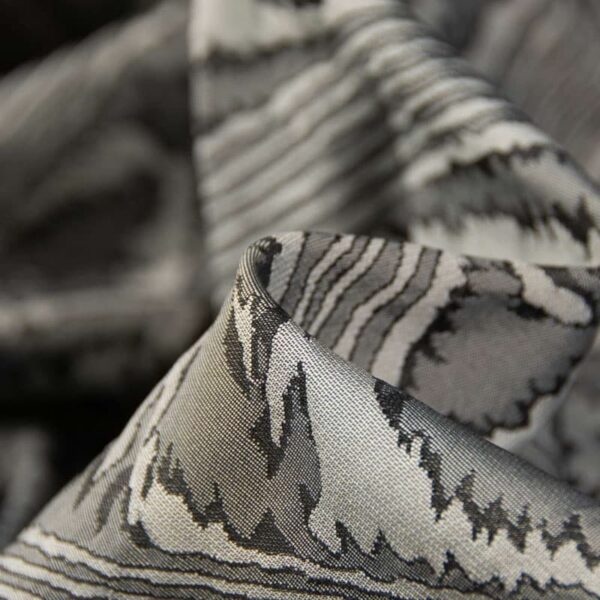 Inherent Fire Retardant Yarn Dyed Jacquard Fabric for Curtains, 150cm Width, 100% Polyester