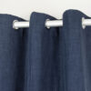 ermanent Flame Resistant Blackout Curtains Drape for Living Room, 6 Silver Grommet