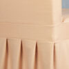 Begoodtex Inherent Flame Retardant Stretch Spandex Wedding Banquet Chair Skirt Cover