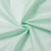 Flame retardant waterproof solid green shower curtain