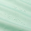 Flame retardant waterproof solid green shower curtain