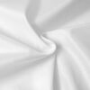 Flame-retardant waterproof pure white shower curtain with grommet